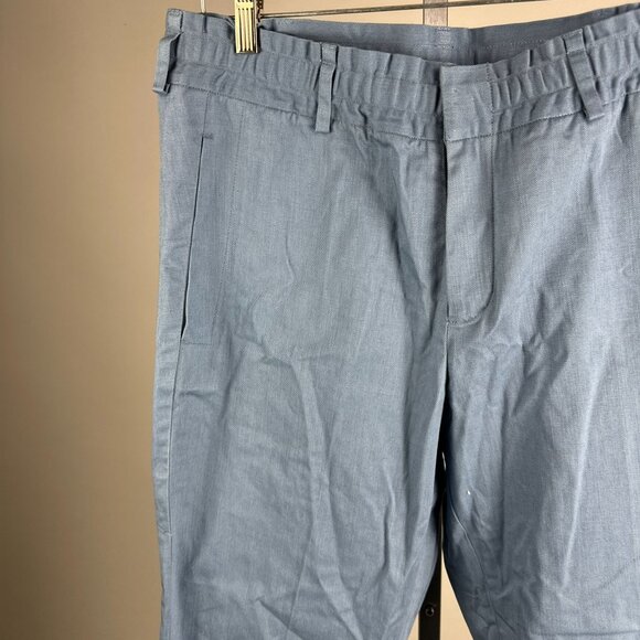 Jan Machenhauer Tom Pants Size 50 Large Light Blue 100% Cotton Relaxed Fit $329 - Picture 6 of 9